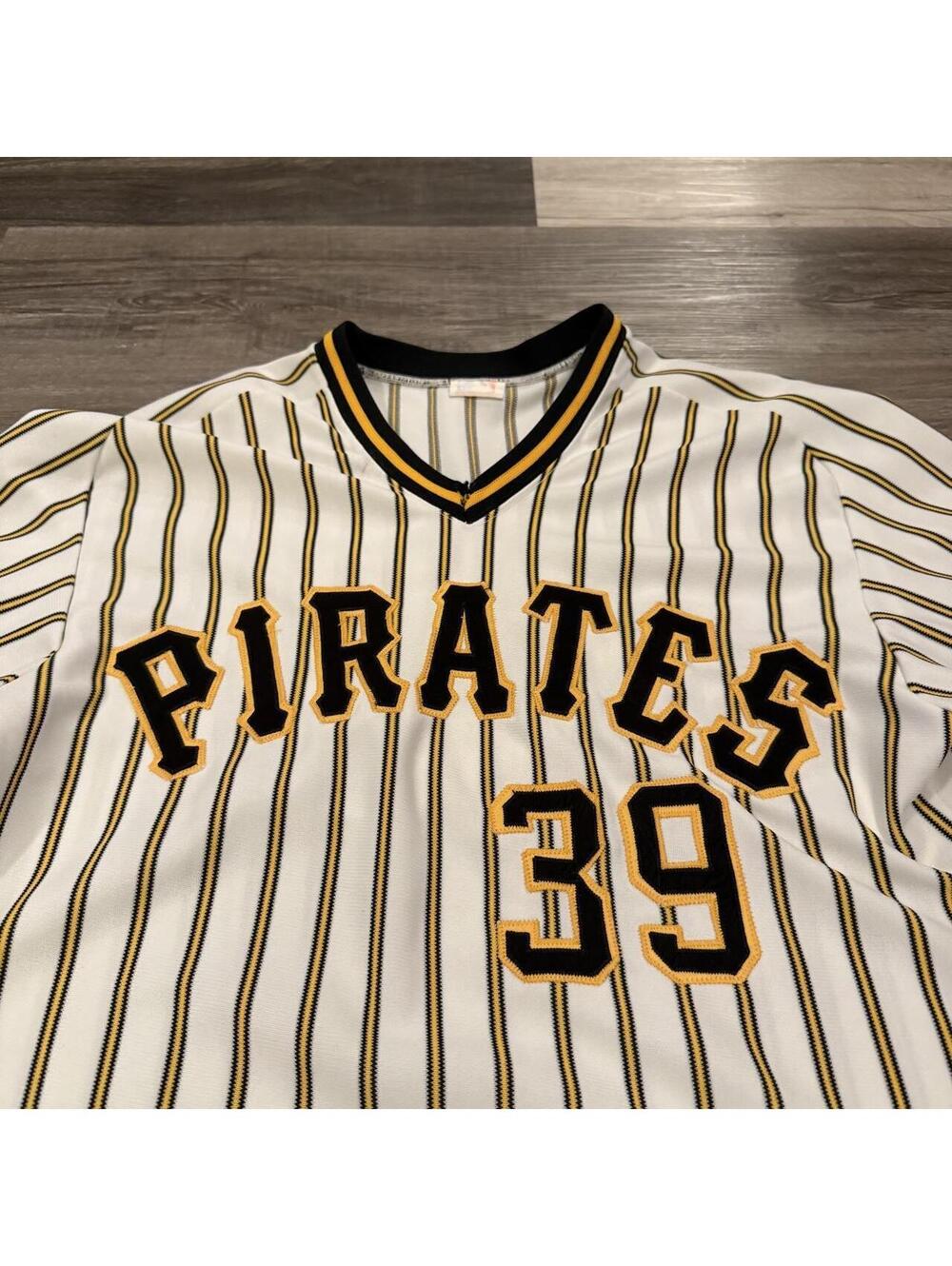 vintage Pittsburgh pirates Dave Parker baseball jersey 80s L - Picture 2 of 8